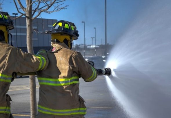 foam nozzle fire fighting