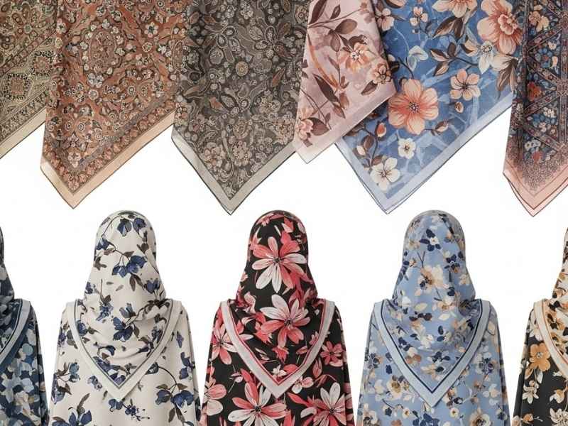 hijab printing custom